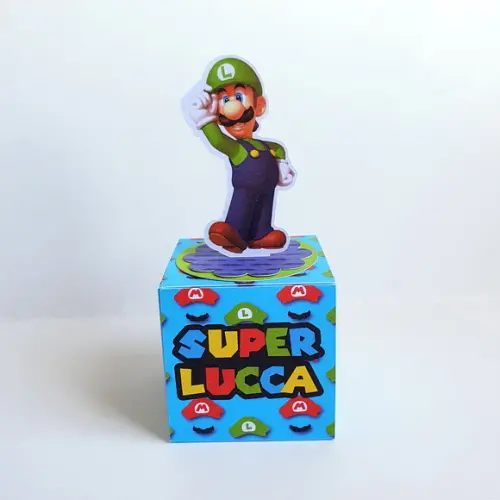 Caixa Cubo - Super Mario