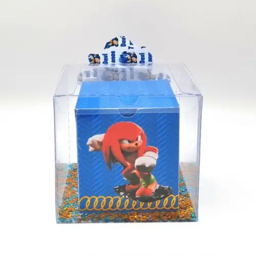 Caixa Cubo de Acetato - Sonic 2