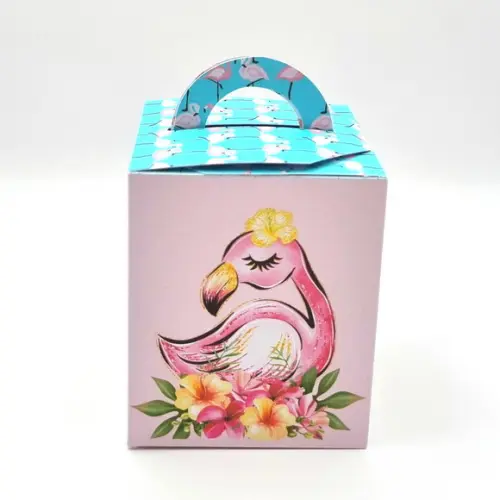 Caixa de Mão - Flamingos