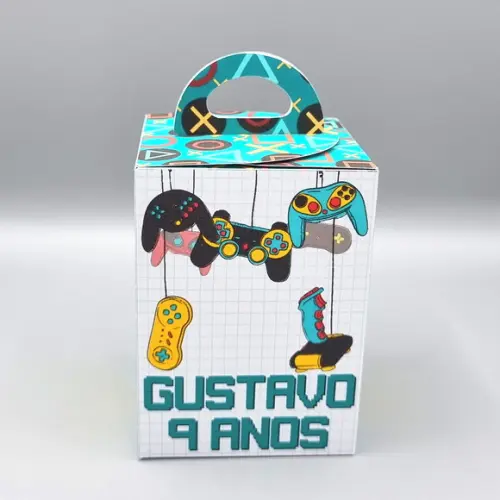 Caixa de Mão - Gamer - Vídeo Game - Games