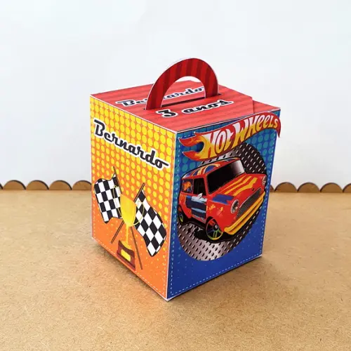Caixa de Mão - Hot Wheels