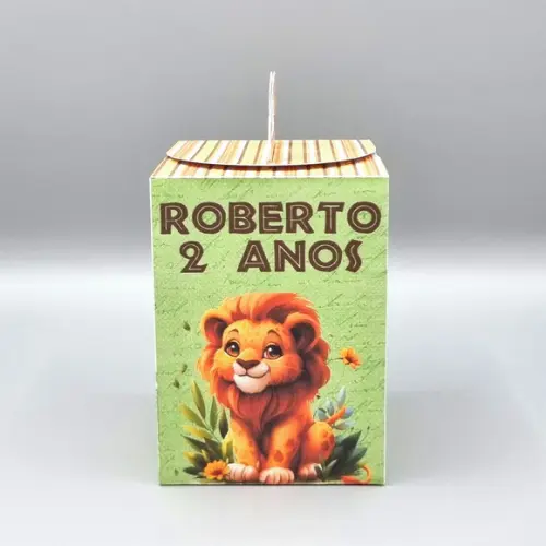 Caixa de Mão - Leãozinho