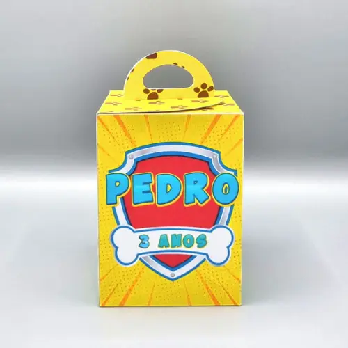 Caixa de Mão - Patrulha Canina Rubble