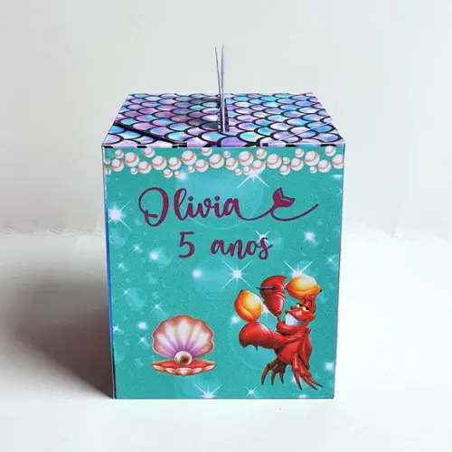 Caixa de Mão - Pequena Sereia