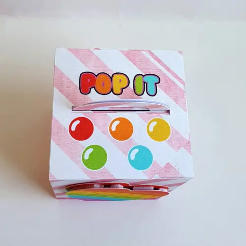 Caixa de Mão - Pop It