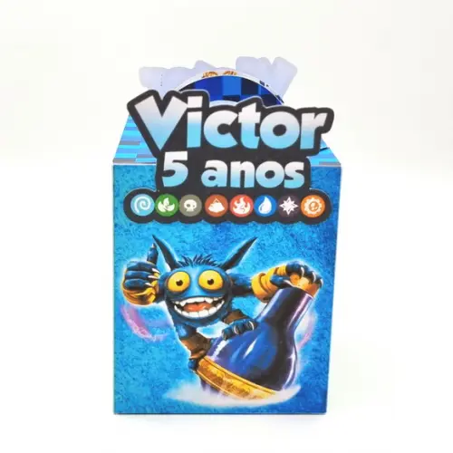 Caixa de Mão - Skylanders