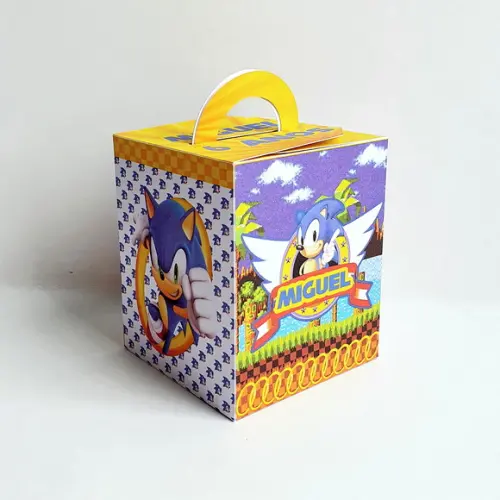Caixa de Mão - Sonic