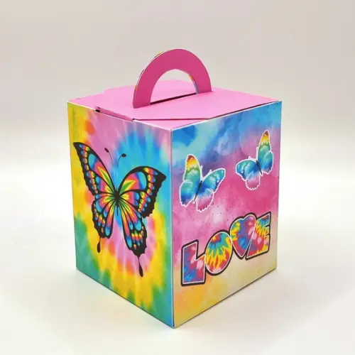 Caixa de Mão - Tie Dye