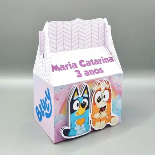 Caixa Malinha - Bluey Candy Rosa