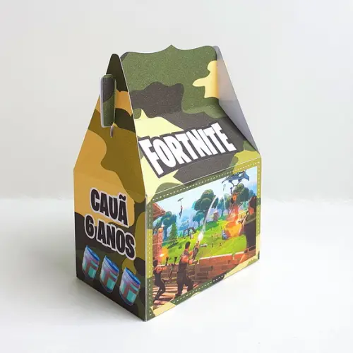 Caixa Malinha - Fortnite