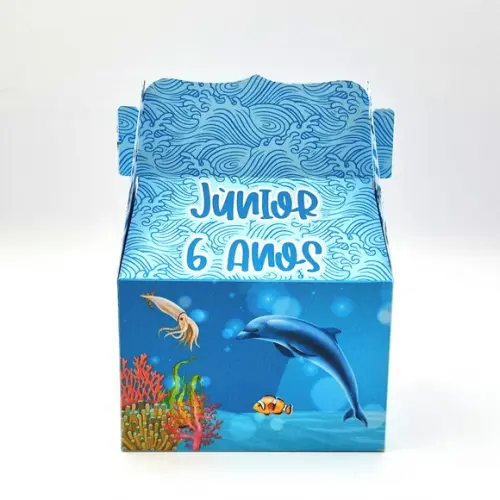 Caixa Malinha - Fundo do Mar Realista