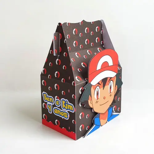 Caixa Malinha - Pokemon