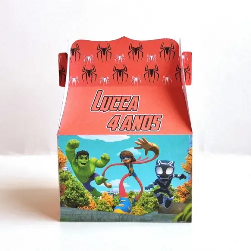Caixa Malinha - Spidey e Seus Amigos Espetaculares