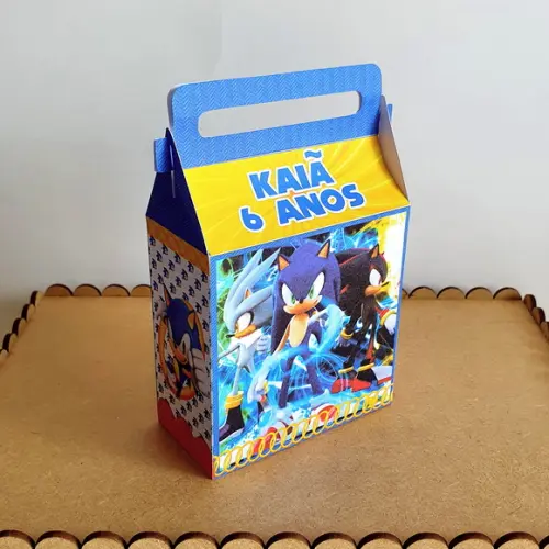Caixa Malinha Alta - Sonic