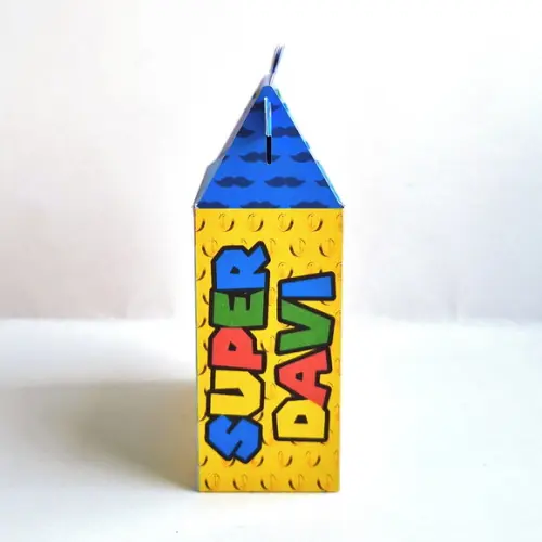 Caixa Malinha Alta - Super Mario