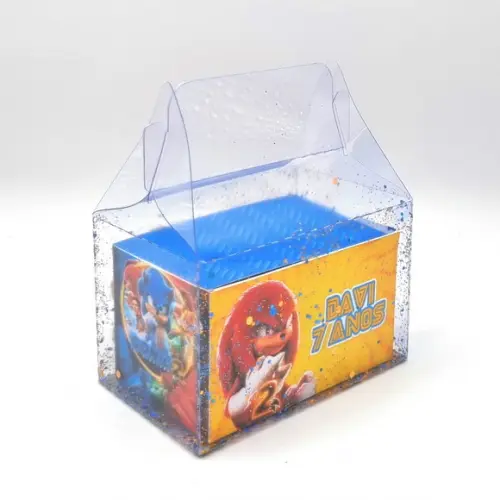 Caixa Malinha de Acetato - Sonic 2