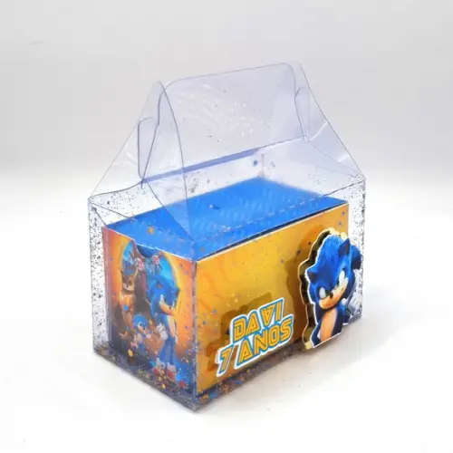 Caixa Malinha de Acetato - Sonic 2