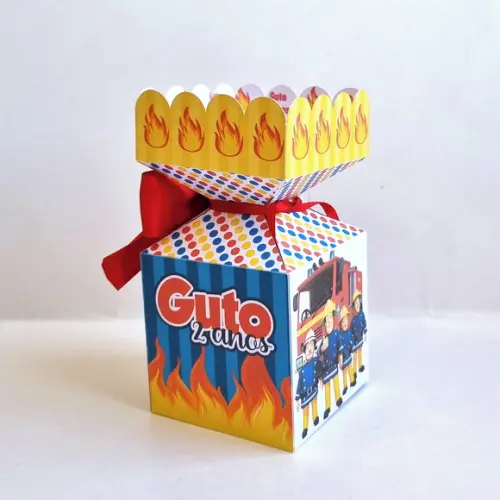 Caixa Meia Bala - Bombeiro Sam