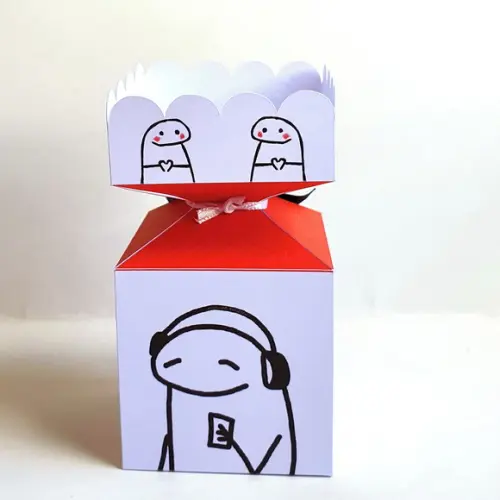 Caixa Meia Bala - Flork Bentô Florky