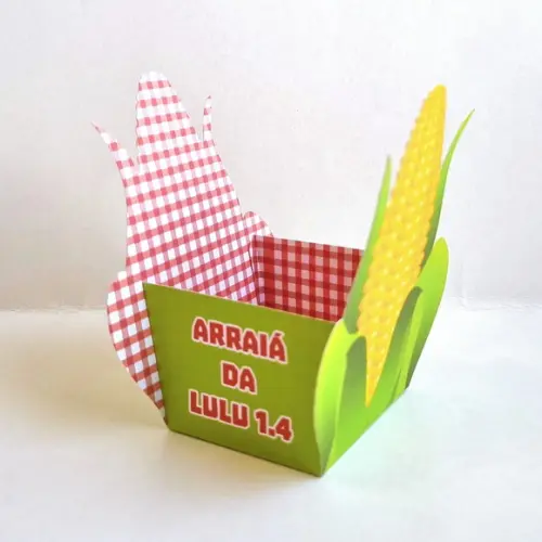 Caixa Milho - Festa Junina