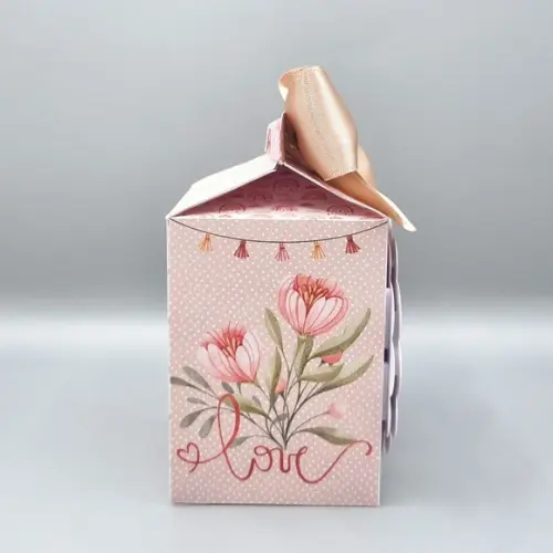 Caixa Milk - Arco Íris Boho Chic