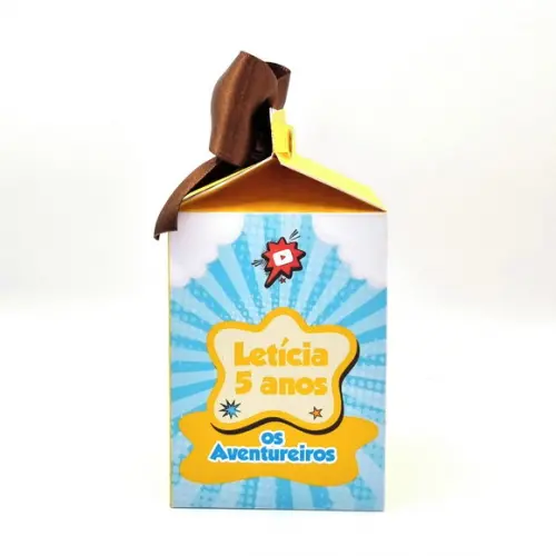 Caixa Milk - Aventureira Amarela