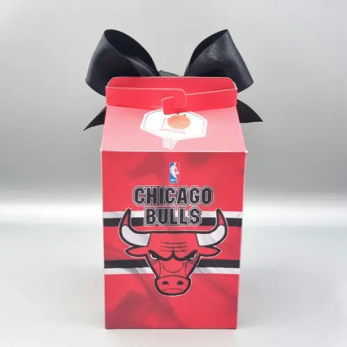 Caixa Milk - Basquete Chicago Bulls