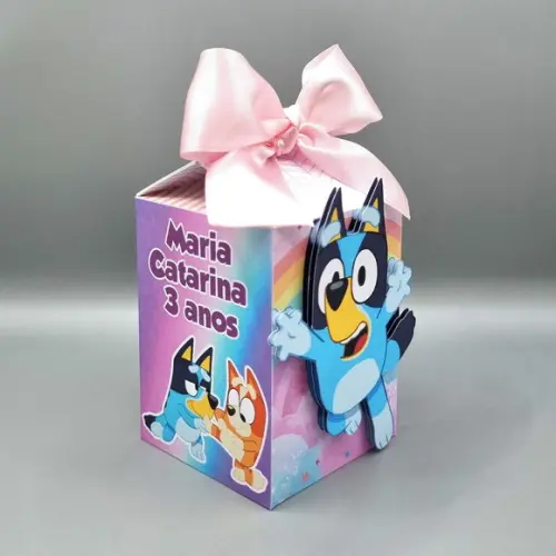Caixa Milk - Bluey Candy Rosa