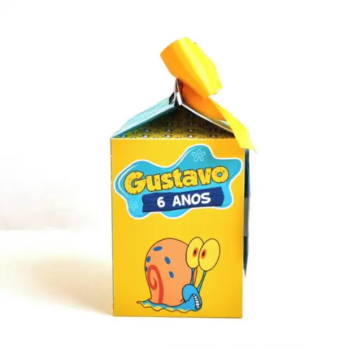 Caixa Milk - Bob Esponja