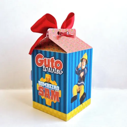 Caixa Milk - Bombeiro Sam