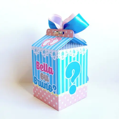 Caixa Milk - Chá Revelação