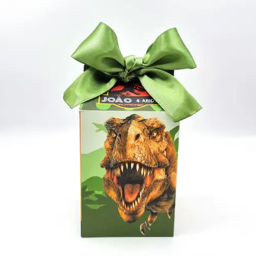 Caixa Milk - Dinossauro Jurassic