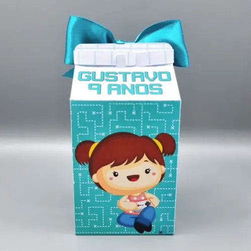 Caixa Milk - Gamer - Vídeo Game - Games