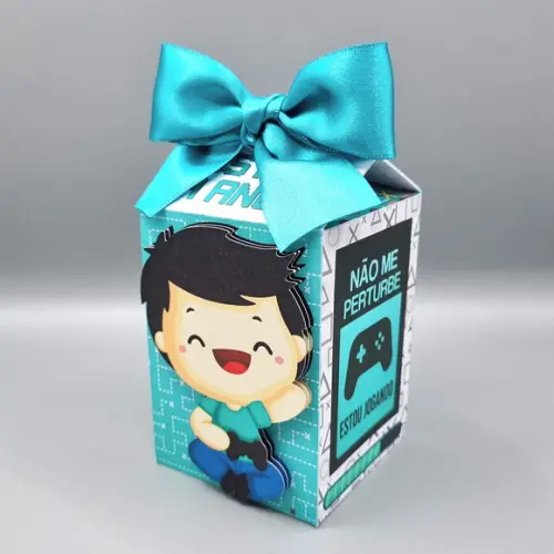Caixa Milk - Gamer - Vídeo Game - Games