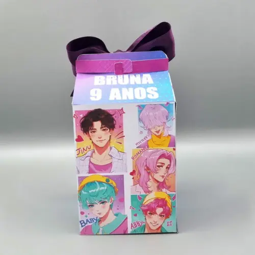 Caixa Milk - Guerreiras do Kpop
