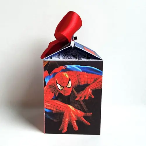Caixa Milk - Homem Aranha