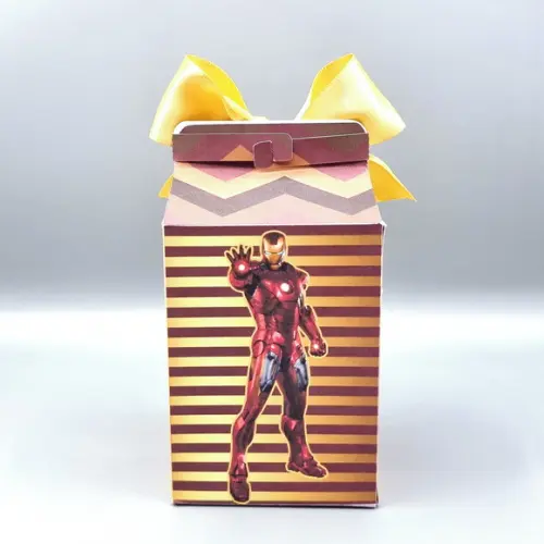 Caixa Milk - Homem de Ferro