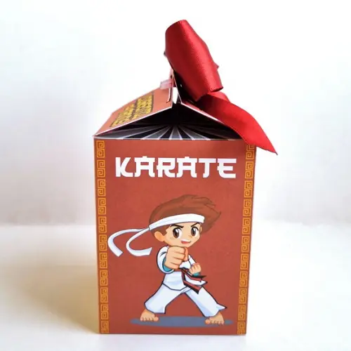 Caixa Milk - Karatê