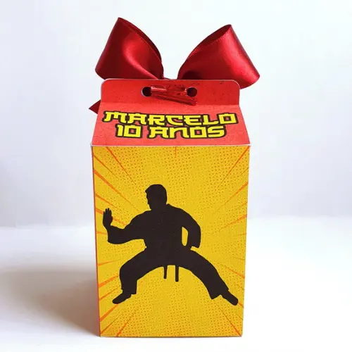 Caixa Milk - Karate Kid