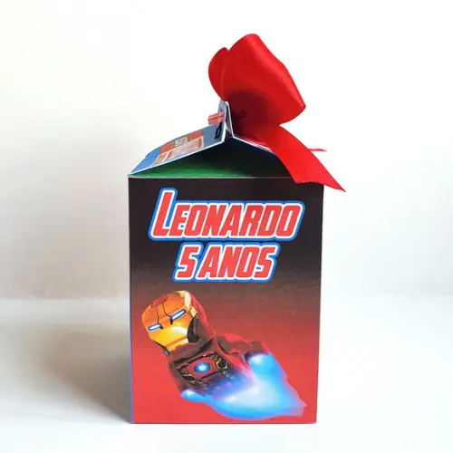 Caixa Milk - Lego Vingadores