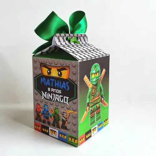 Caixa Milk - Lego Ninjago