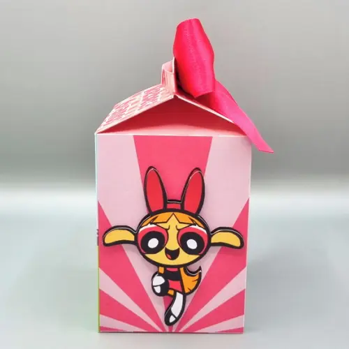 Caixa Milk - Meninas Superpoderosas