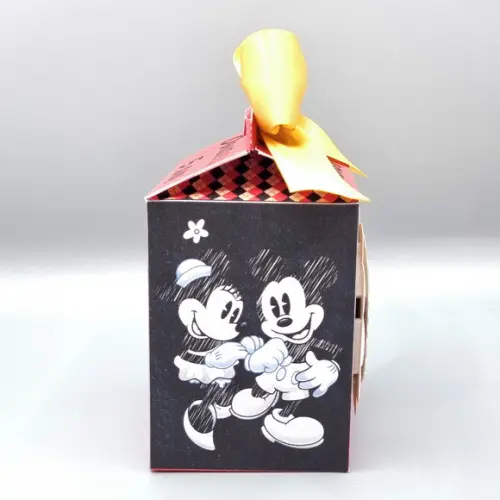 Caixa Milk - Mickey e Minnie Vermelha