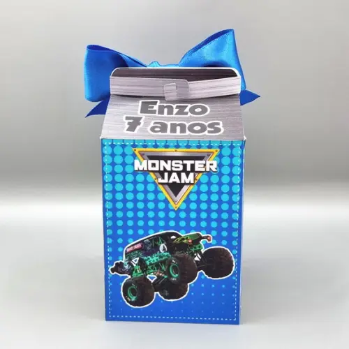Caixa Milk - Monster Truck / Monster Jam
