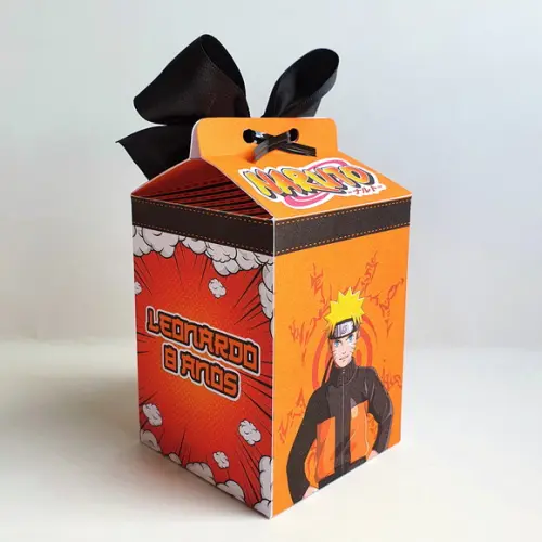 Caixa Milk - Naruto