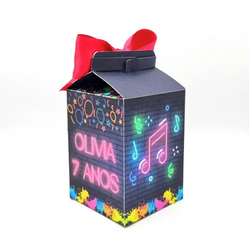 Caixa Milk - Neon Party