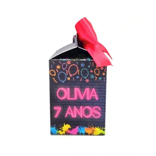 Caixa Milk - Neon Party