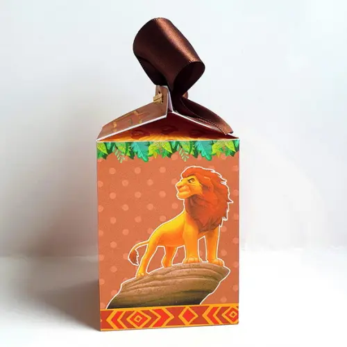 Caixa Milk - o Rei Leão