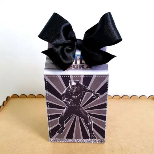 Caixa Milk - Pantera Negra