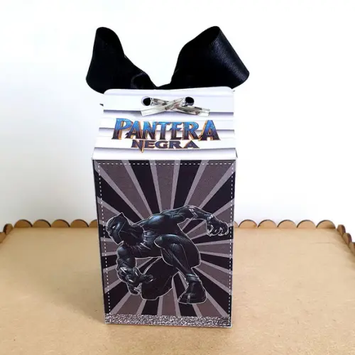 Caixa Milk - Pantera Negra
